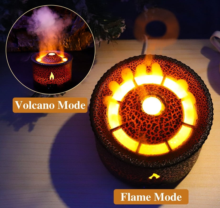 Humid Global Volcano Flame Air Humidifier