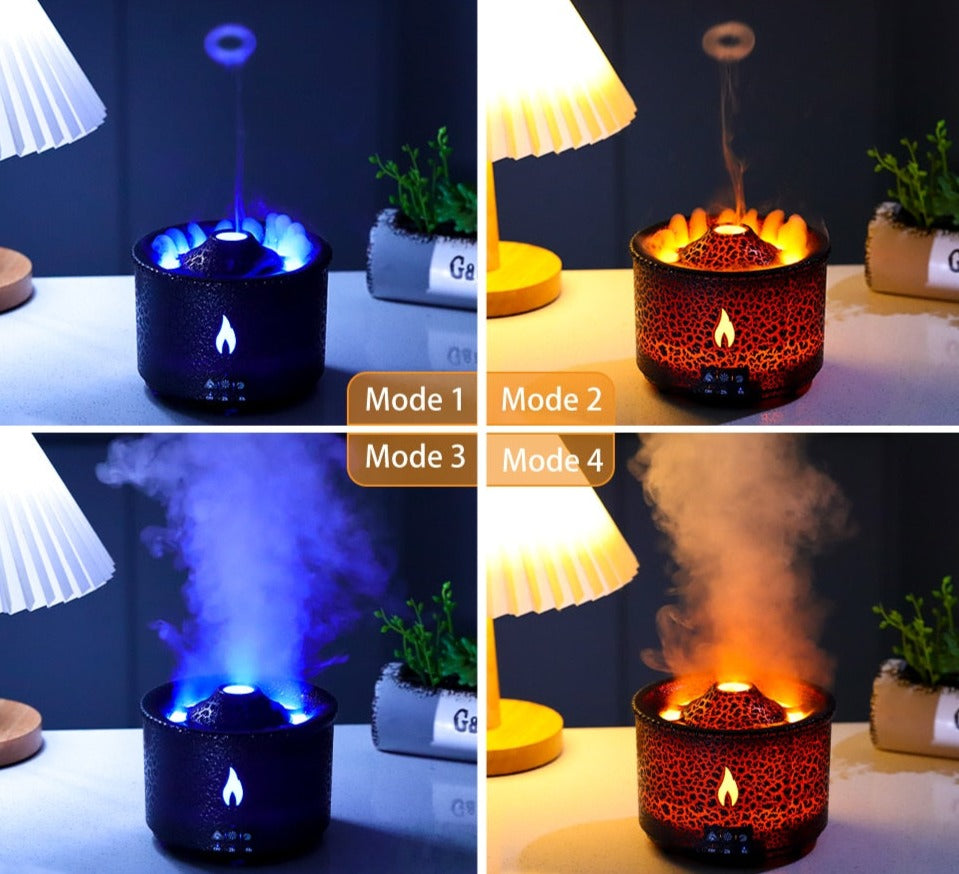 Humid Global Volcano Flame Air Humidifier