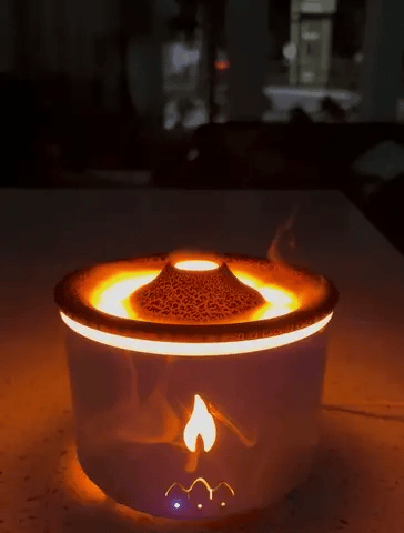 Humid Global Volcano Flame Air Humidifier