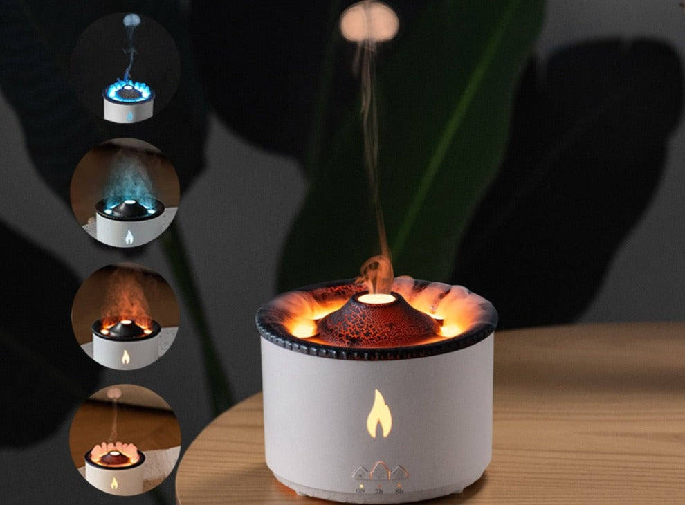 Humid Global Volcano Flame Air Humidifier